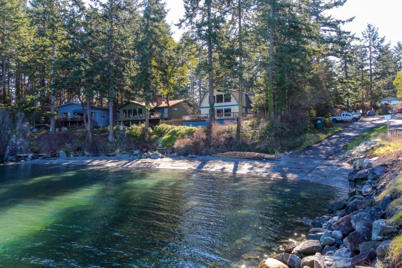 Lopez Island Hunter Bay Waterfront Home מראה חיצוני תמונה