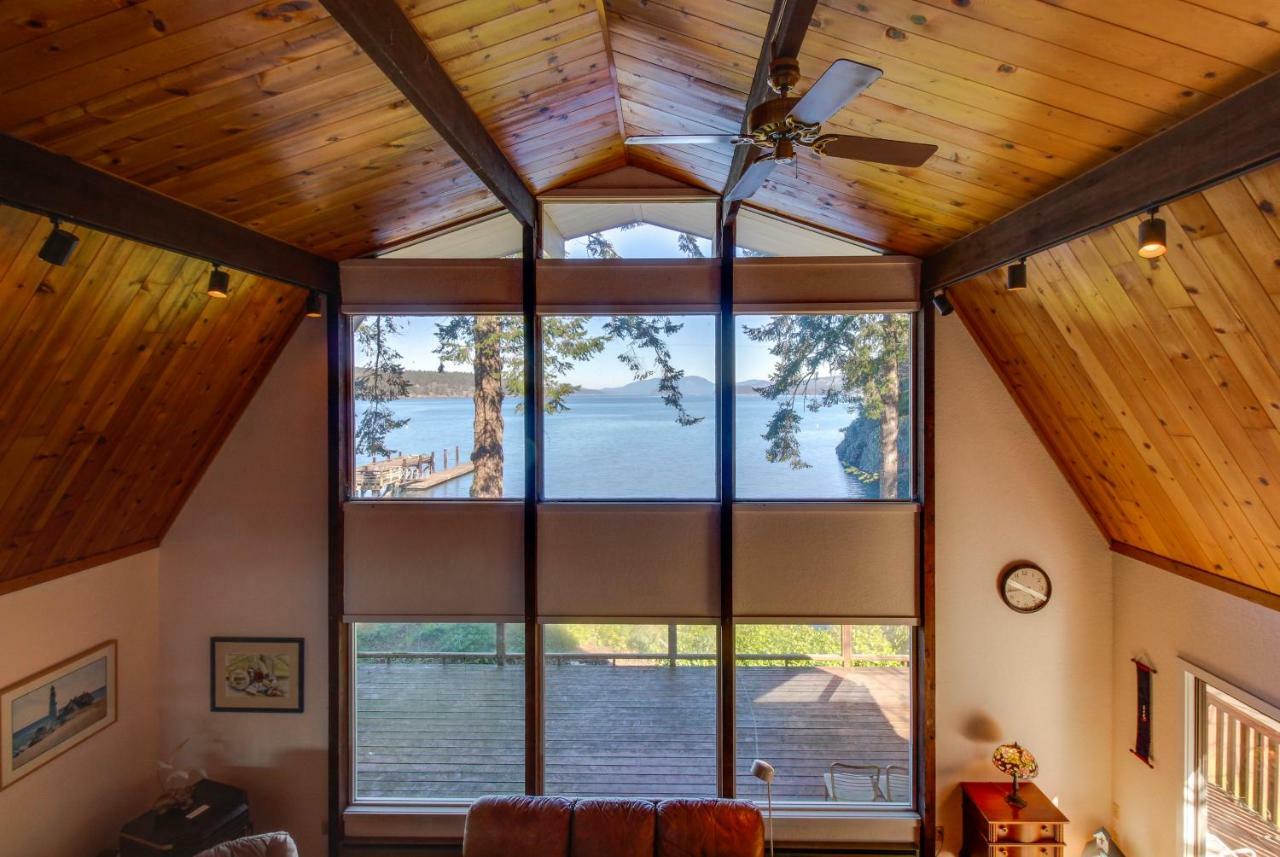 Lopez Island Hunter Bay Waterfront Home מראה חיצוני תמונה
