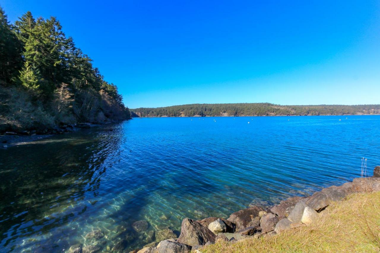 Lopez Island Hunter Bay Waterfront Home מראה חיצוני תמונה